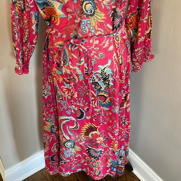 RAJ Made in India vintage dress 100% cotton - Picture 9 of 12